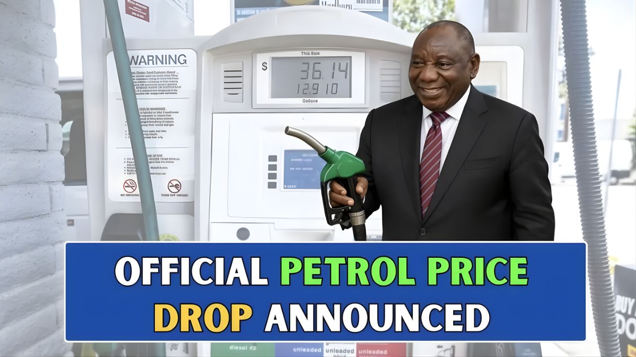 Official Petrol Price Drop Announced in South Africa 1
