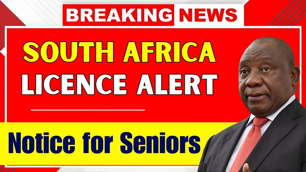 South Africa Licence Alert